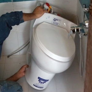 نصب توالت فرنگی
